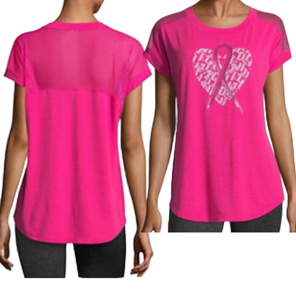 BREAST Cancer Awareness Barbiecore Hot Pink size XXL plus size NEW